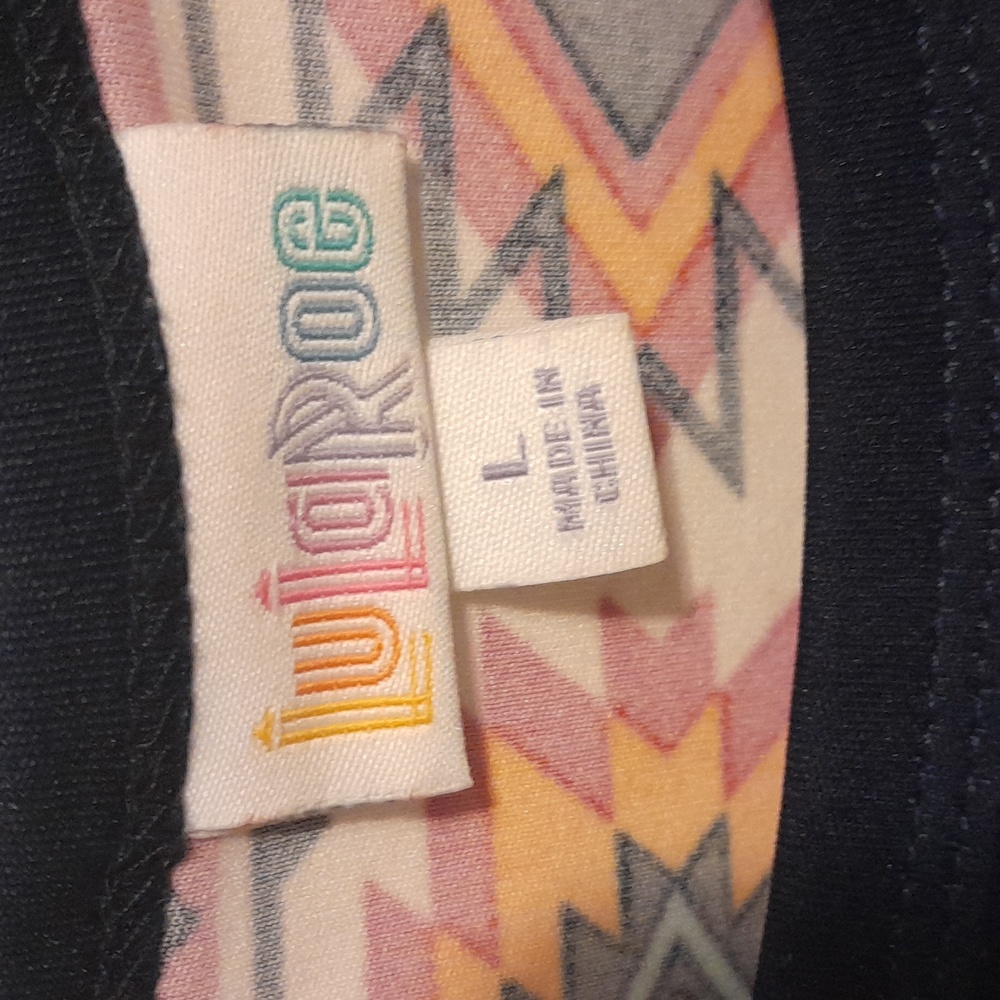 Lularoe Jessie dress Large - Picture 3 of 6